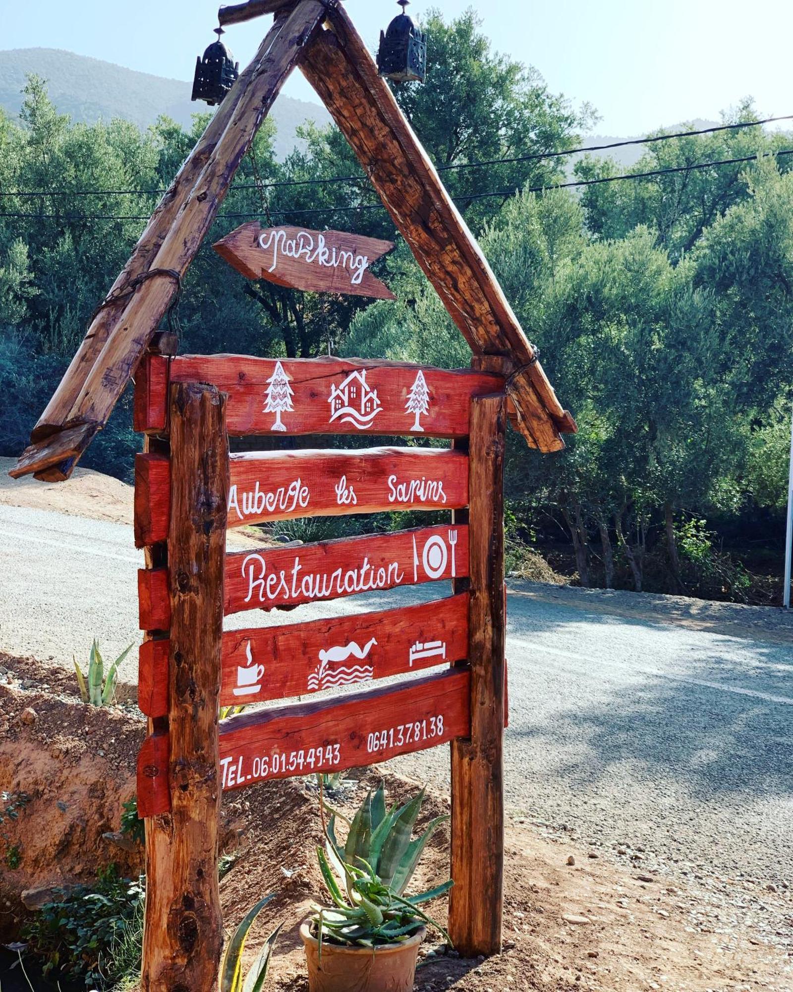Auberge Les Sapins Ouirgane Exterior photo